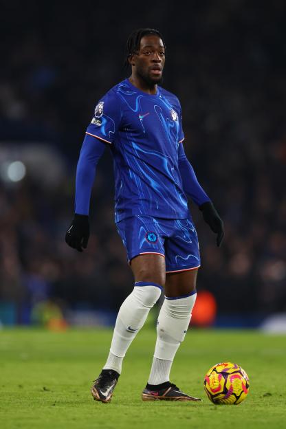 Axel Disasi of Chelsea during a Premier League match.