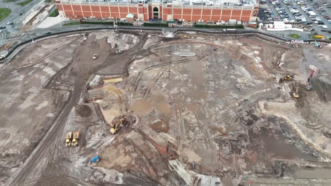 Stunning Drone Footage Unveils £500 Million Indoor Water Resort – Set to Be the UK's Largest Paid Attraction!