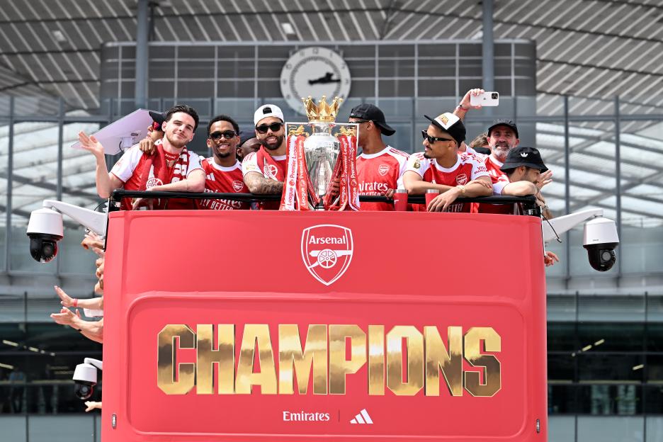 Arsenal Trophy Parade