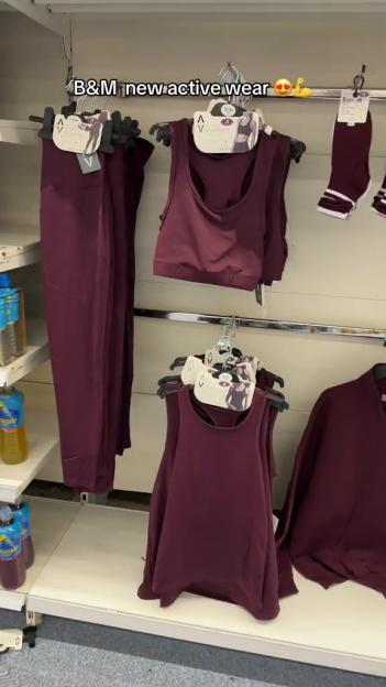 B&M Unveils Adorable New Activewear Line: Stylish Gym Leggings & Tops Starting at Just £4!