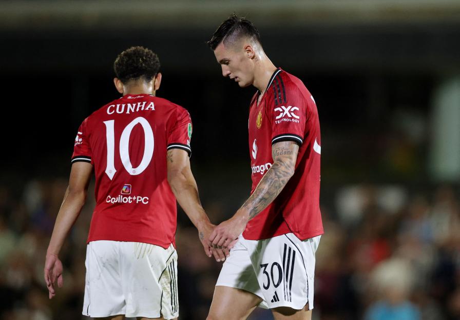 Carabao Cup - Second Round - Grimsby Town v Manchester United