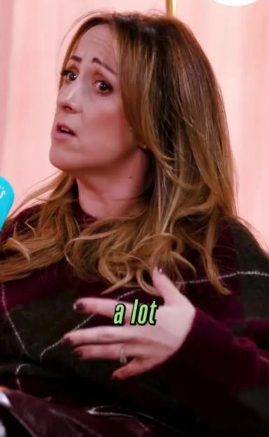 Natalie Cassidy revealing injury.