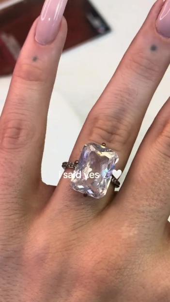 Woman Flaunts Her GIGANTIC Engagement Ring, But Is Her Manicure Stealing the Spotlight?