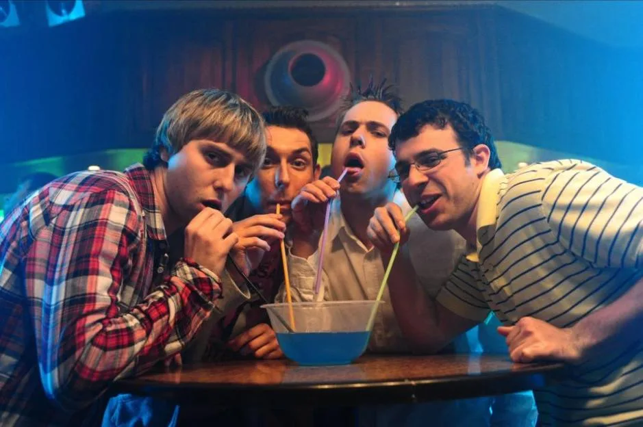 BUCKLEY,HARRISON,THOMAS,BIRD, THE INBETWEENERS MOVIE, 2011,