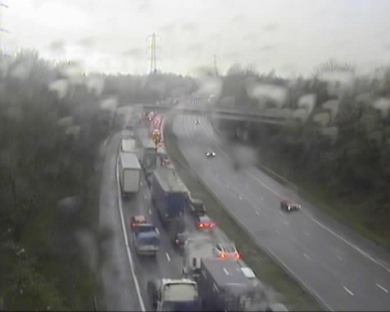 Easter Getaway Disrupted: M61 Closure Leads to Major Traffic Jams After Police Incident