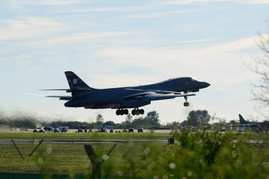 No wonder the US is pulling bombers from RAF Fairford when Burnham won’t make defence a priority… we have to get serious
