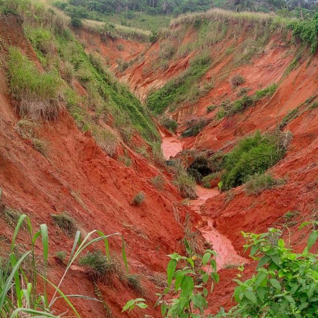 Abia Government Urges Residents to Move Away from Uzuakoli's Gully Erosion Areas