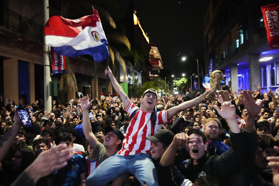 Paraguay WCup Soccer Reaction