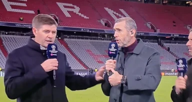 Steven Gerrard ‘bodies Martin Keown live on national TV’ as he brutally shuts down Arsenal legend over Declan Rice