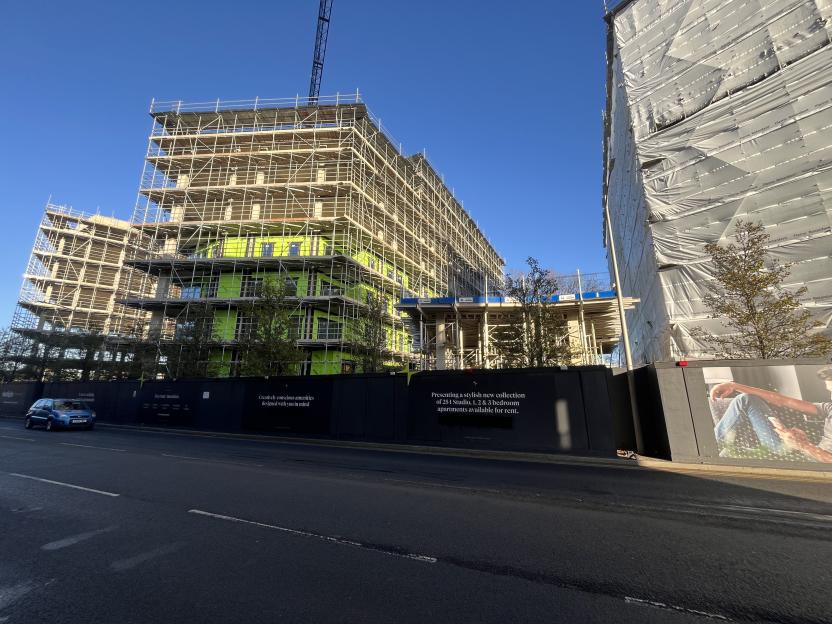 257 flats in Victoria Road, Ashford, lie abandoned as Vidi Construction goes into administration
