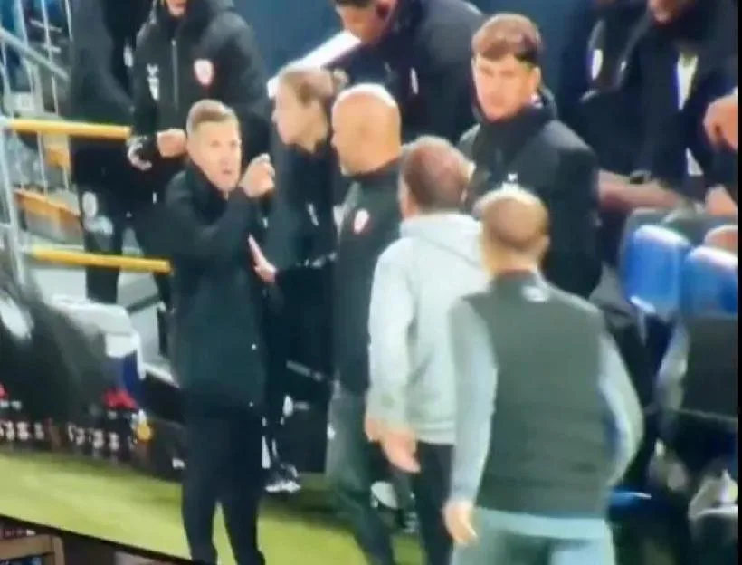 Jack Wilshere at centre of Tuchel vs Conte style handshake spat sparking huge melee after final whistle in EFL clash