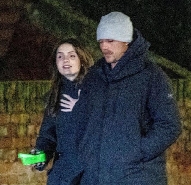 Roman Kemp and Carmen Gaggero walking together.