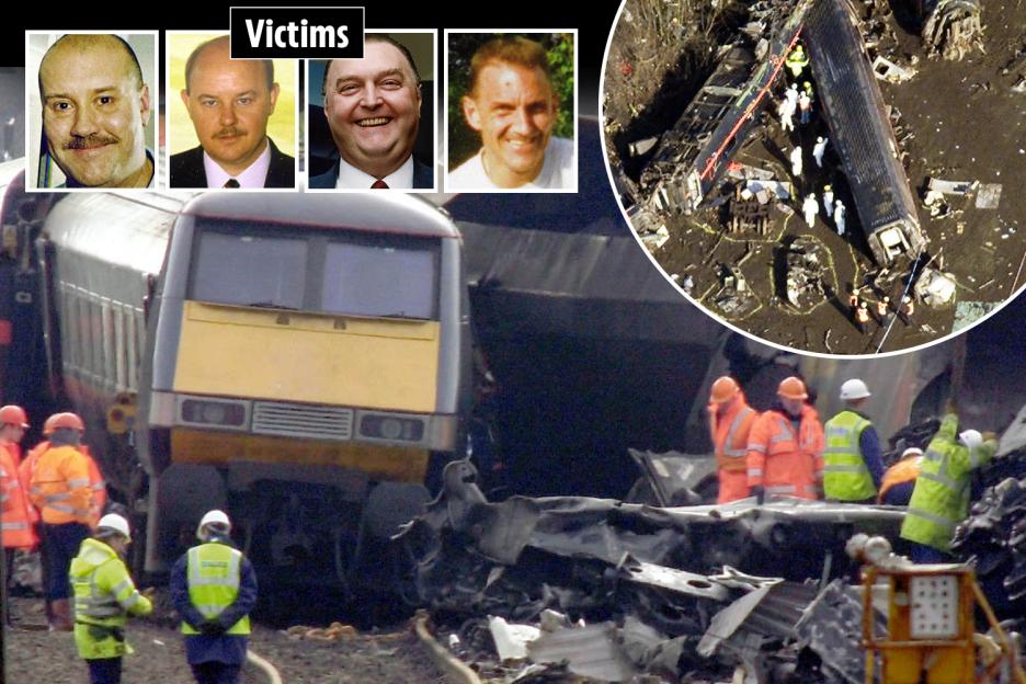 'Reliving the Horror: The UK’s Deadliest Train Disaster of the 21st Century That Claimed 10 Lives 25 Years Ago'