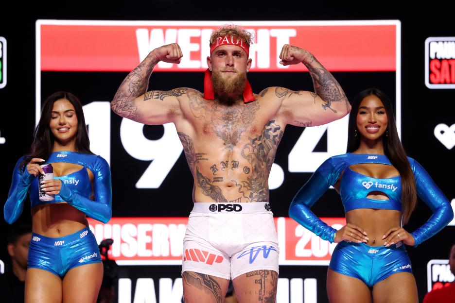 Jake Paul v Julio Cesar Chavez Jr. - Weigh in