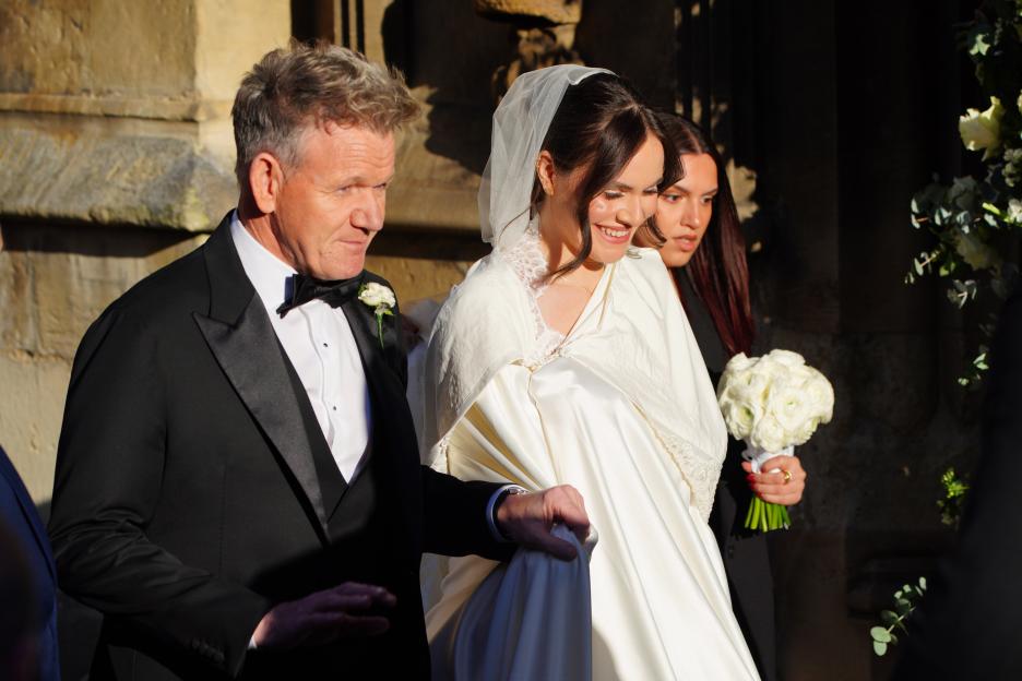 Adam Peaty and Holly Ramsay wedding