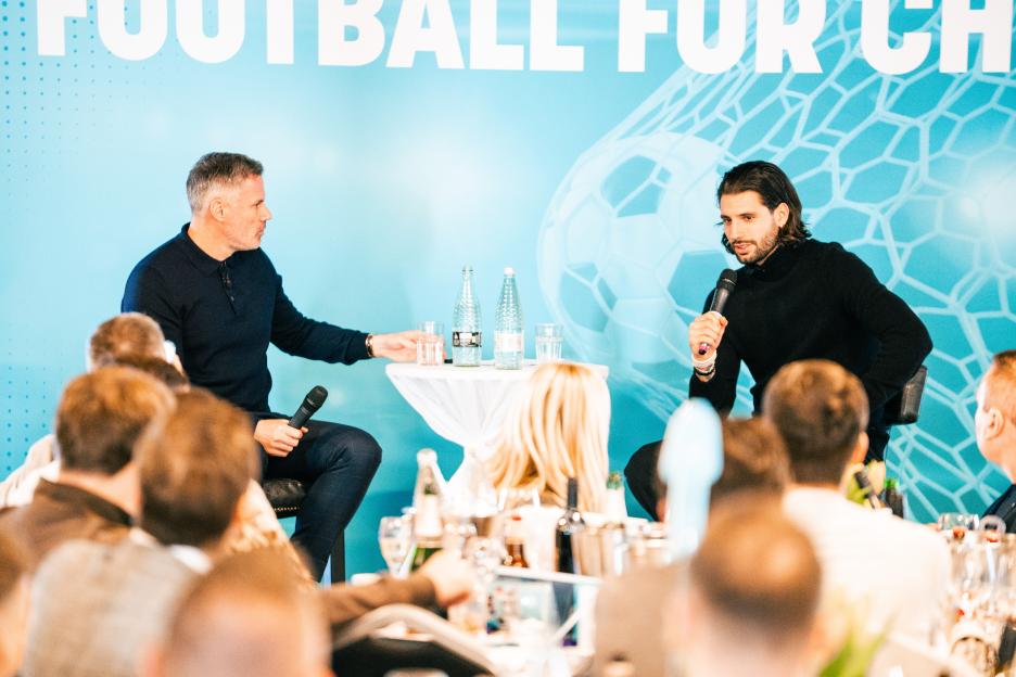 Liverpool Icons Jamie Carragher and Dominik Szoboszlai Unite to Combat Child Poverty