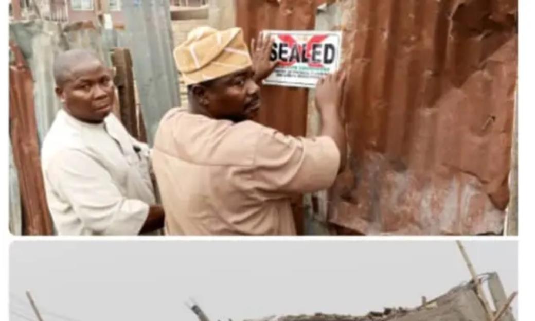 Ondo Government Closes Site of Collapsed Two-Storey Building and Launches Investigation