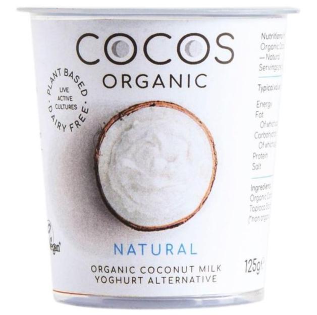 Cocos Organic coconut milk yogurt alternative.