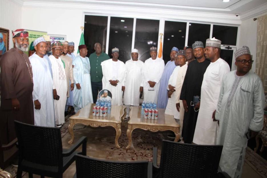 Atiku Connects with Adamawa ADC Leaders in Abuja