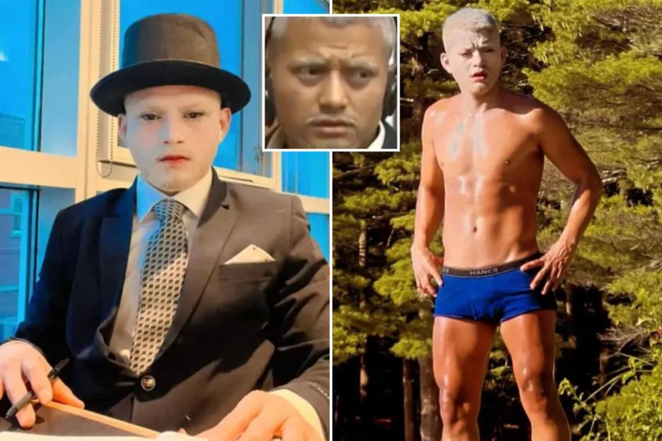 Bizarre Mime Covered in Cooking Oil Accused of Harassing Women in Packed Park