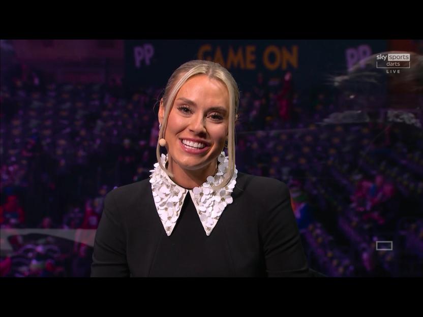 Emma Paton Shines as Sky Sports Host Kicks Off the World Darts Championship in Style!