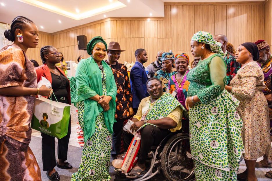'Empowering Change: Oluremi Tinubu Awards Business Grants to 250 Individuals with Disabilities in Abia'