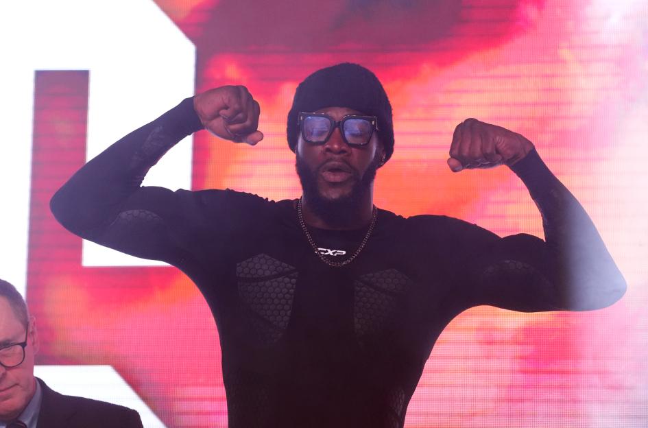 Derek Chisora v Deontay Wilder - Weigh In - Friday April 3rd