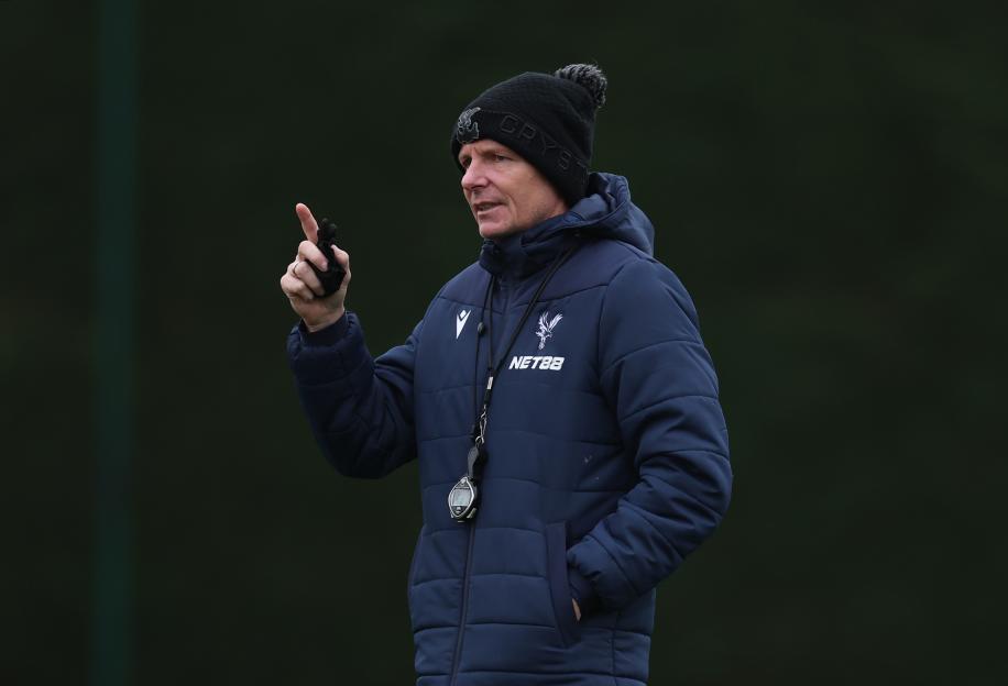 Crystal Palace FC Training Session And Press Conference - UEFA Conference League 2025/26 League Phase MD6