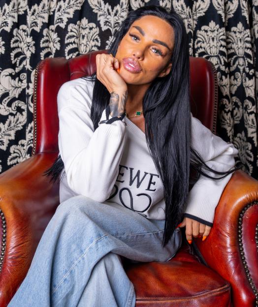 Katie Price Speaks At The Cambridge Union