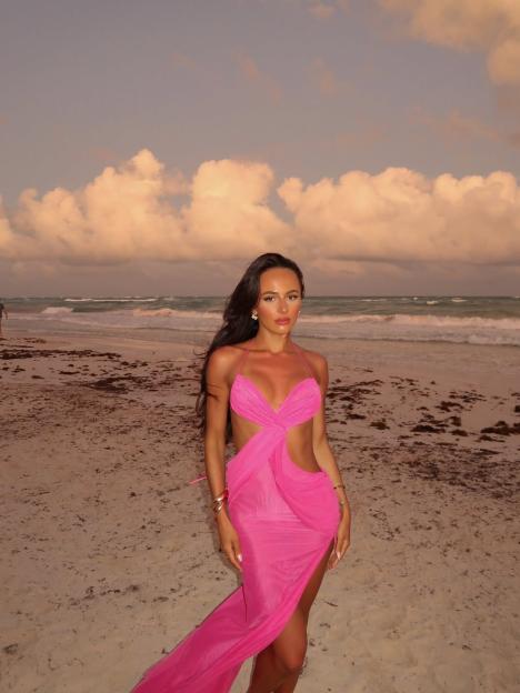 Lauren Wood Shrugs Off Ex Harrison's On-Air Jibe While Celebrating Love Island Winners from Her Mexican Getaway