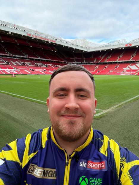 Darts Sensation Luke Littler Hints at Man Utd Connection with 12-Word Message from Old Trafford