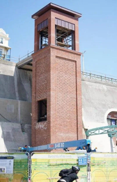 Giant 42ft-high ‘monstrosity’ that ‘looks like a WW2 watch tower’ is slammed by locals in UK seaside resort
