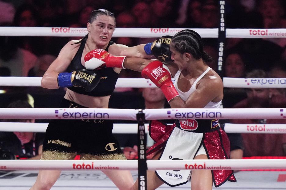 APTOPIX Serrano Taylor Boxing