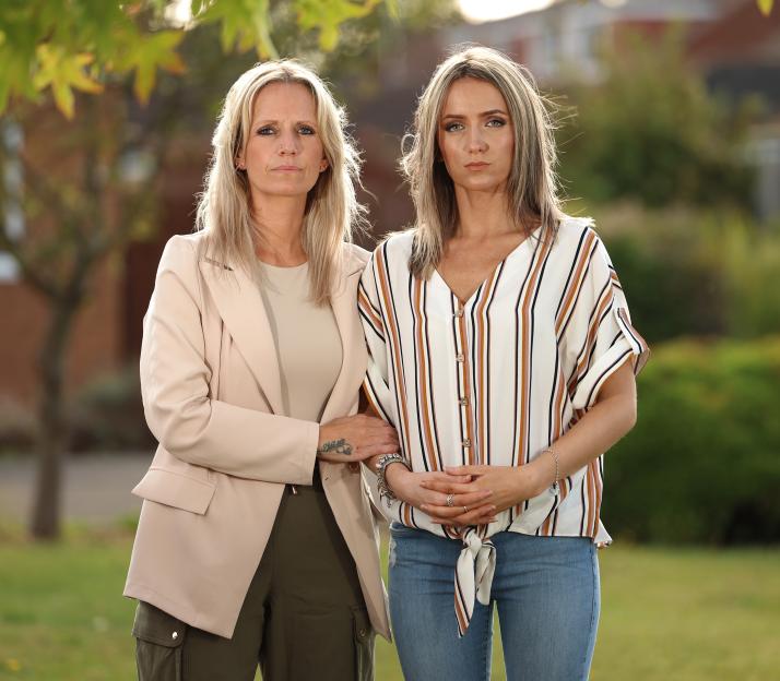 Samantha Bryan and her mother, Katie Bryan.