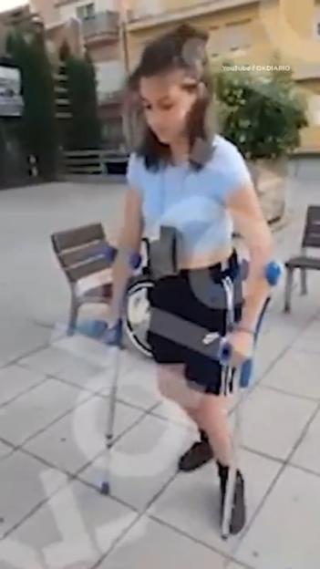 Emotional Video Captures Euthanized Gang-Rape Survivor Noelia Castillo Ramos's Struggle to Walk Again After Paralysis