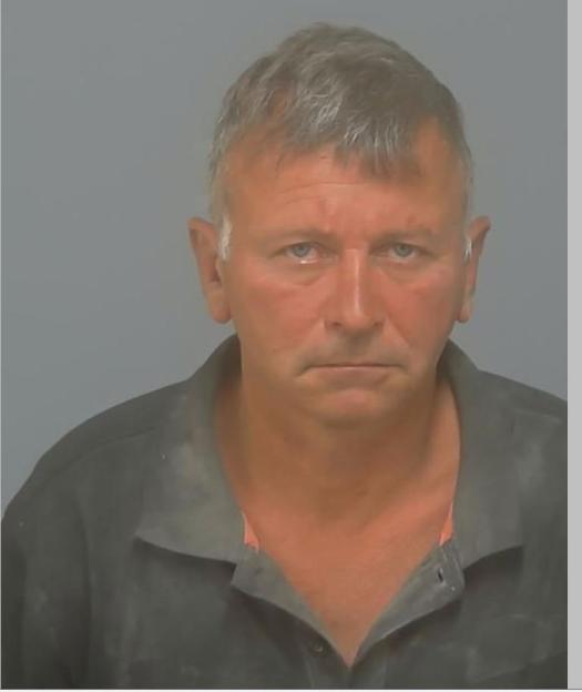 Police mug shot of Ross Grant.