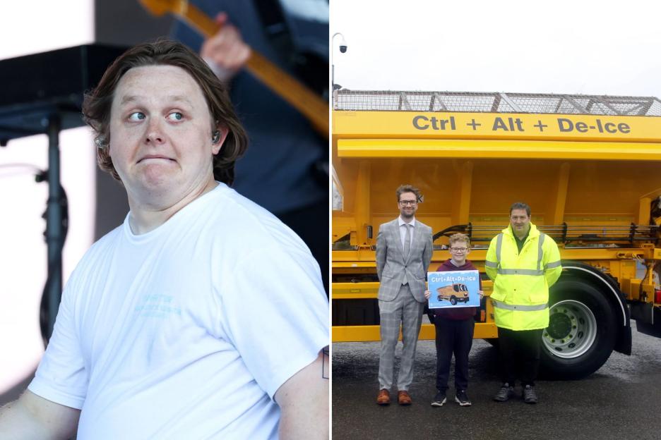 School Kids Rename Gritting Truck After Pop Star Lewis Capaldi – Can You Guess the Name?