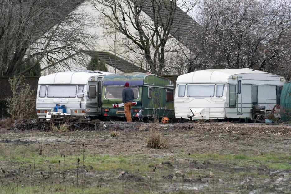 Outrage in UK Caravan City: Residents' Gardens Overrun by Squalid 'Wild West' Lock-Ups for Van Dwellers
