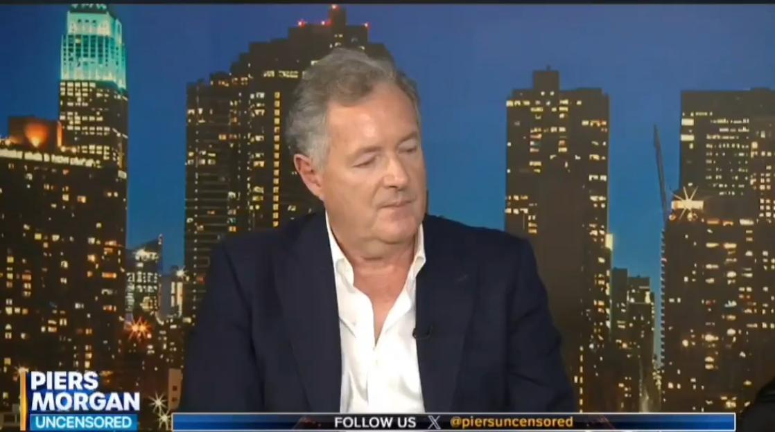 Piers Morgan on his show "Piers Morgan Uncensored".