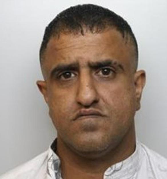 Riyasth Hussain, who was sentenced to 20 years in prison for rape.