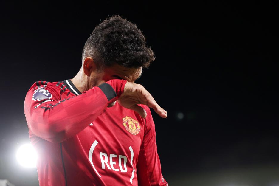 Casemiro Breaks Down in Tears During Touching Moment After Man Utd's Victory Over Brentford