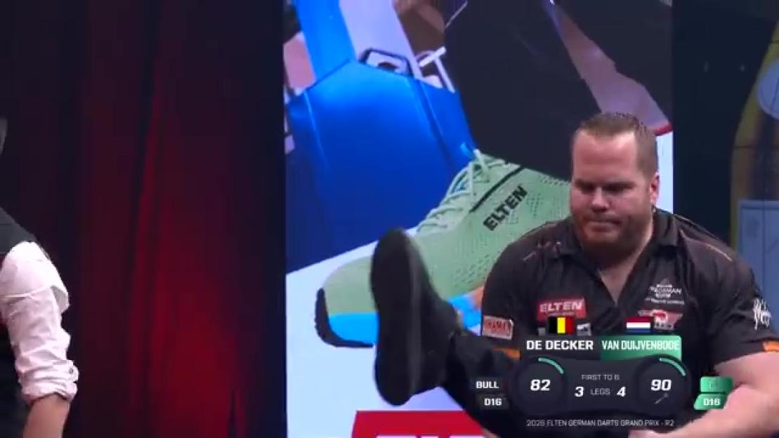 'What's Happening? Darts Star's Leg Mysteriously 'Appears Out of NOWHERE,' Leaving Commentator Stunned!'