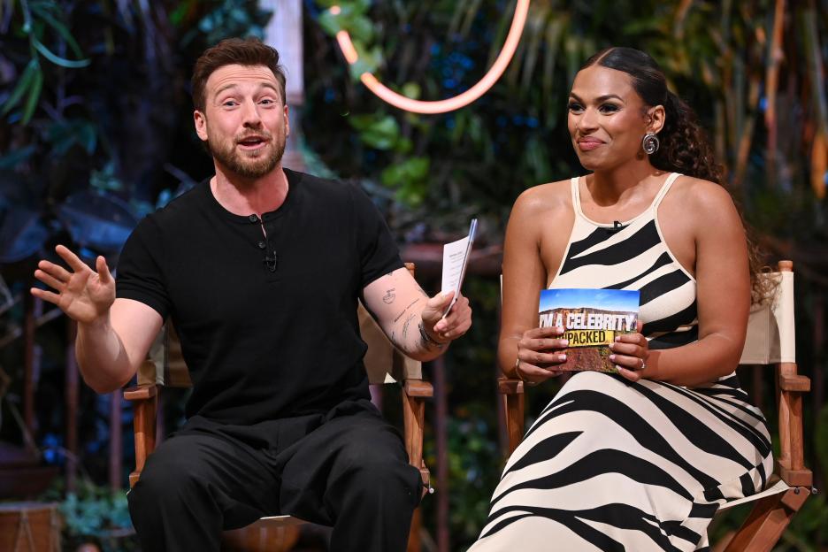 Sam Thompson and Kemi Rodgers on "I'm A Celebrity... Get Me Out Of Here! South Africa"
