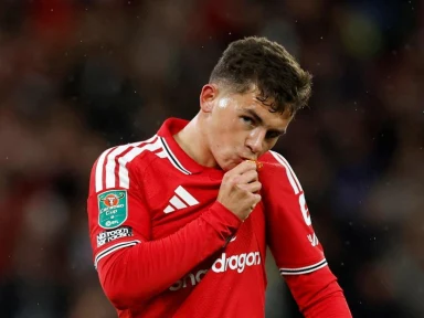 Man Utd kid Shea Lacey aims cryptic swipe at JJ Gabriel’s wish to leave Old Trafford as he makes first senior start