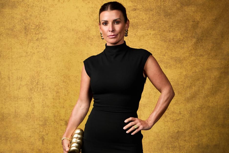 Coleen Rooney posing at the NTA's 2025.