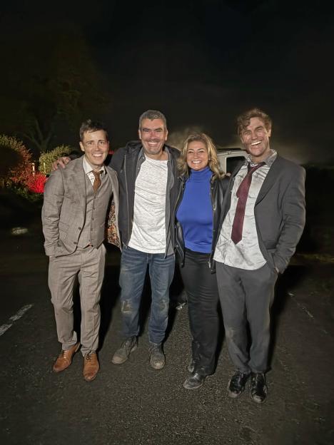 Behind the Scenes: Corriedale Stars Show Off Their Gritty Looks Before Epic Soap Crossover!