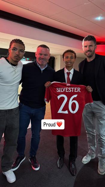 Wayne Rooney's Son Kai Shines at Man Utd Awards Night Alongside Michael Carrick's Son, with Proud Dads in Attendance