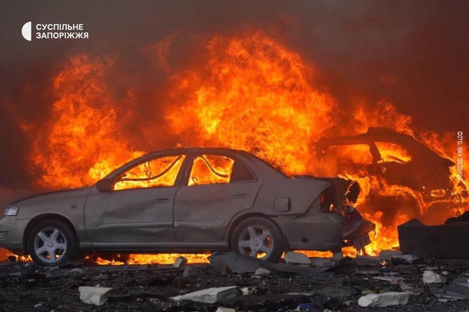 Twelve people killed and dozens injured in Russia's attack on Zaporizhzhia on May 5, 2026.