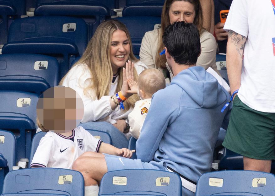 Declan Rice Enjoys Heartwarming Time with Partner Lauren and Baby in Stands Following Goalless Stalemate Against Ghana