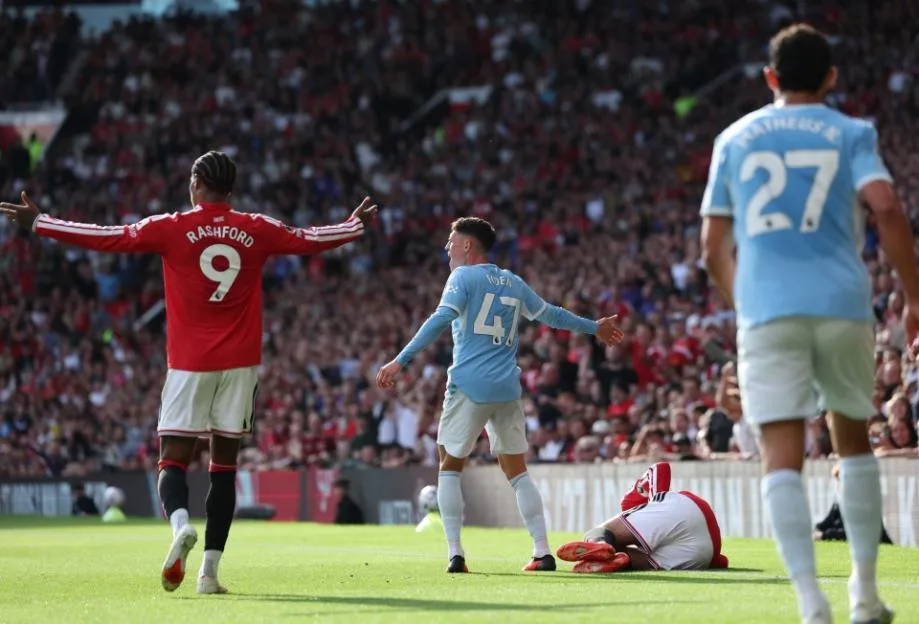 English Premier League - Manchester United vs Manchester City